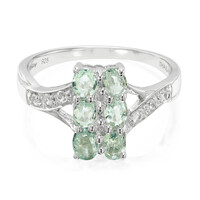 Paraiba Tourmaline Silver Ring