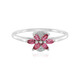 Brazilian Pink Tourmaline Silver Ring
