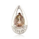 Cuprian Tourmaline Silver Pendant