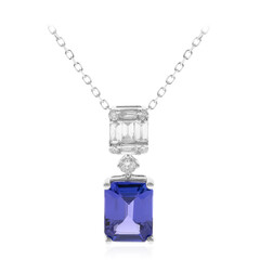 14K AAA Tanzanite Gold Necklace (CIRARI)