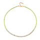 Peridot Silver Necklace