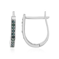 Montana Sapphire Silver Earrings