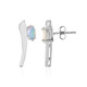 Welo Opal Silver Earrings (de Melo)