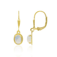 Welo Opal Silver Earrings