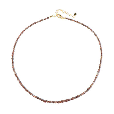 Chocolate Diamond Silver Necklace