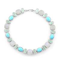 Sleeping Beauty Turquoise Silver Bracelet (KM by Juwelo)