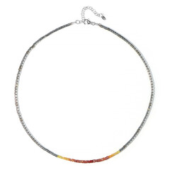 Silver Hematite Silver Necklace