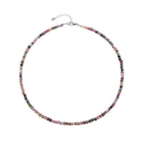 Tourmaline Silver Necklace
