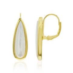 Mother of Pearl Silver Earrings