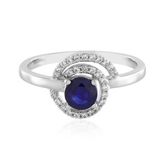 Madagascar Blue Sapphire Silver Ring