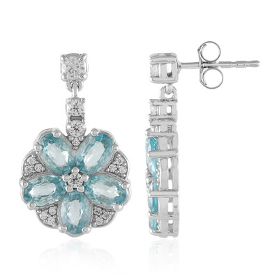 Ratanakiri Zircon Silver Earrings
