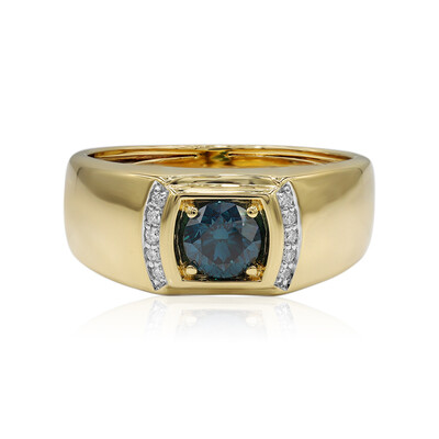 14K VS1 Blue Diamond Gold Ring (Annette)