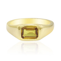9K Ban Ka Cha Orange Sapphire Gold Ring