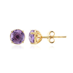 Amethyst Silver Earrings