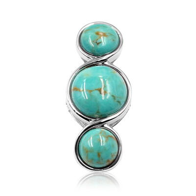 Tyrone Turquoise Silver Pendant