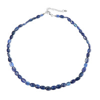 Kyanite Silver Necklace