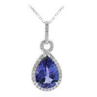18K AAA Tanzanite Gold Necklace (CIRARI)