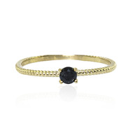 9K Black Diamond Gold Ring