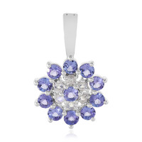Tanzanite Silver Pendant