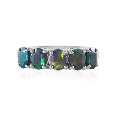Mezezo Opal Silver Ring