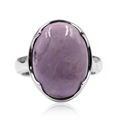Fluorite Opal Silver Ring
