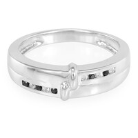White Sapphire Silver Ring