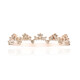 9K SI1 Argyle Rose De France Diamond Gold Ring (Annette)