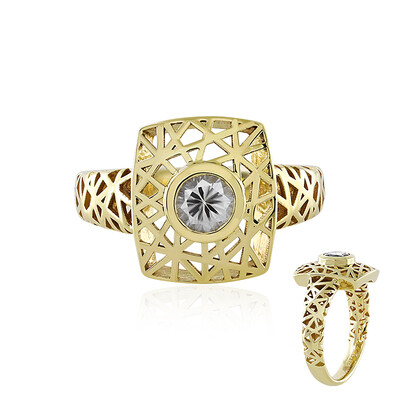 9K Zircon Gold Ring (Ornaments by de Melo)