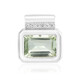Green Amethyst Silver Pendant (MONOSONO COLLECTION)