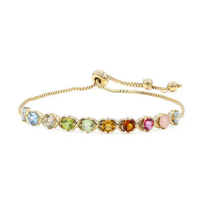Sky Blue Topaz Silver Bracelet