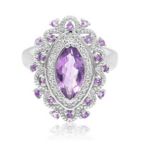 Amethyst Silver Ring
