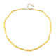 Yellow Beryl Silver Necklace (Adela Silber)
