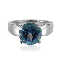 Neptune Topaz Silver Ring