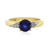 Madagascar Blue Sapphire Silver Ring