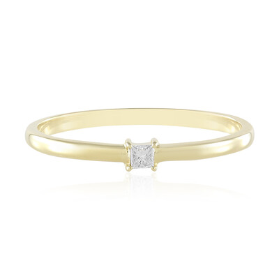 9K SI2 (H) Diamond Gold Ring
