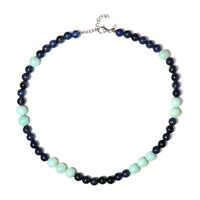 Amazonite Silver Necklace