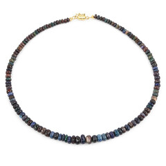 Mezezo Opal Silver Necklace