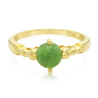 Imperial Chrysoprase Silver Ring