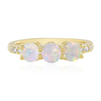 Welo Opal Silver Ring