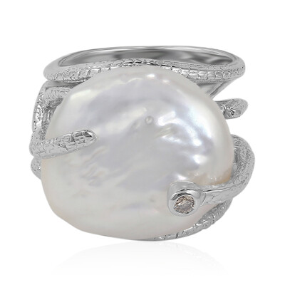 Freshwater pearl Silver Ring (TPC)