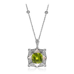 14K Dashihe Peridot Gold Necklace (CIRARI)