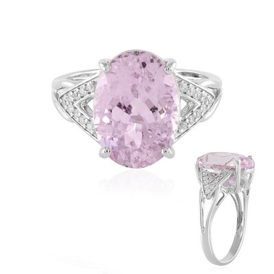 Kunzite Silver Ring