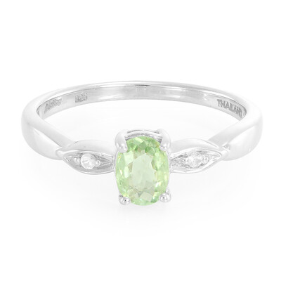 Paraiba Tourmaline Silver Ring