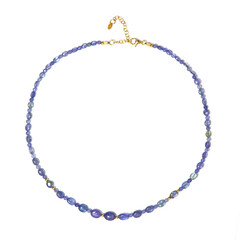 Tanzanite Silver Necklace