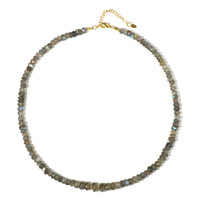Labradorite Silver Necklace