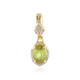 Sphene Silver Pendant