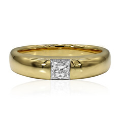 18K IF (D) Diamond Gold Ring