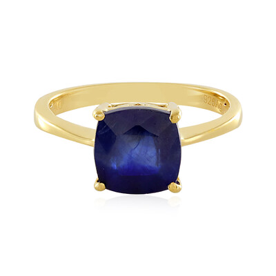 Madagascar Blue Sapphire Silver Ring