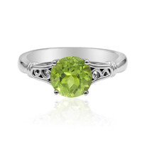 Peridot Silver Ring