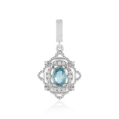 Ratanakiri Zircon Silver Pendant